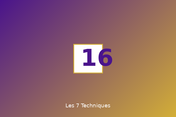 Les 7 Techniques